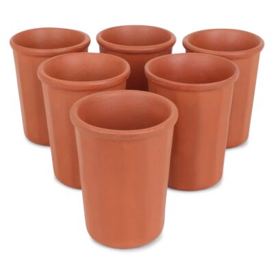 Clay Dinner Glass Set 200 ml (6 Piece)