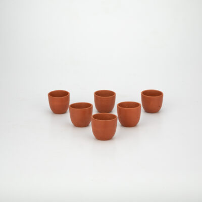 Clay Cherry Cup Set 100 ml (6 piece)
