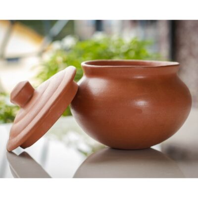 Clay Curd Pot with Cap 350 ml