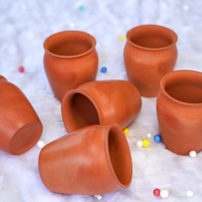 Clay Glass Set 200 ML (6 piece)