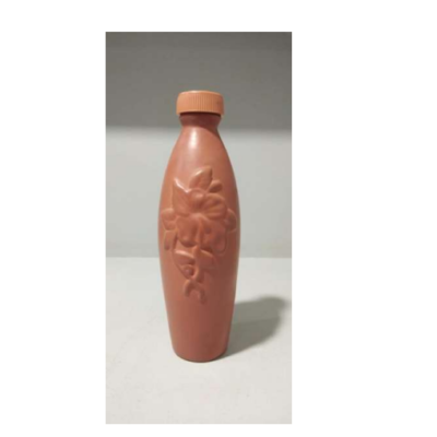 CLAY WATER BOTTLE ( EMBOSS – 800 ML )